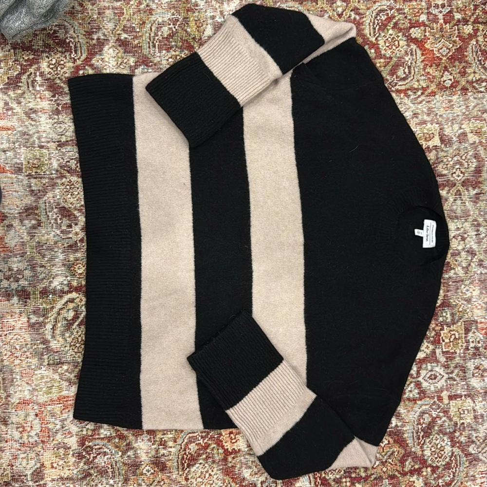 & Other Stories Relaxed Striped Knit Sweater size S like new!